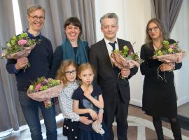 Uitreiking van de Euregio literatuurprijs voor scholieren aan Hugo Horiot (16 mei 2019,  Ballsaal im Alten Kurhaus, Aken). Foto: © Heike Lachmann.